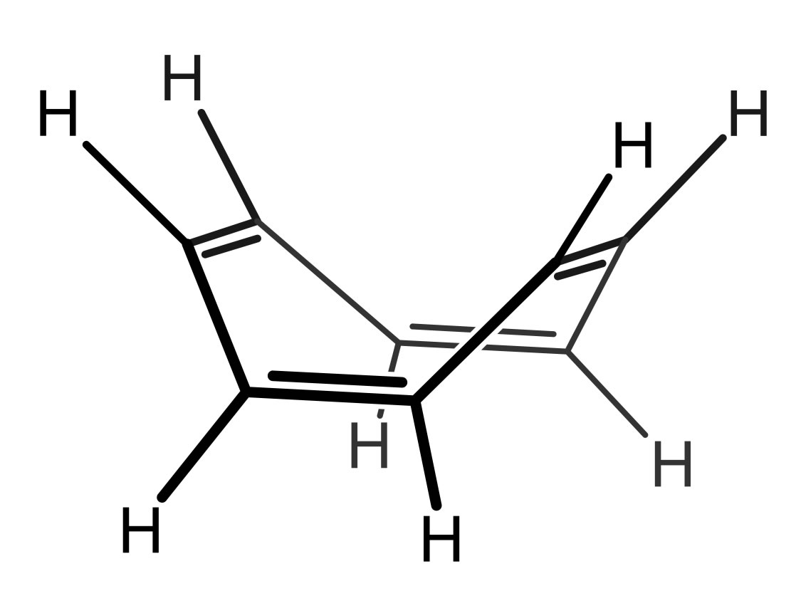 Das Cyclooctatetraen-Molekül