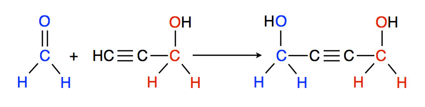 Synthese von 2-Butin-1,4-diol