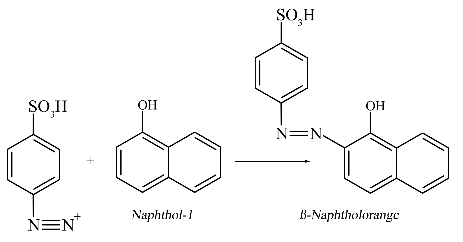 Kupplung mit Naphthol-1